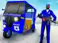 Игра Такси за полиција авто-рикша онлајн