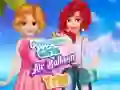 Игра Патување со балон на принцези онлајн