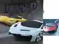 Игра Симулатор за трка со автомобили на снег онлајн Игра Симулатор за трка со автомобили на снег онлајн