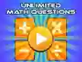 Игра Неограничени математички прашања онлајн