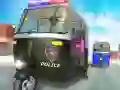 Игра Полицајски авто рикша 2020 онлајн Игра Полицајски авто рикша 2020 онлајн