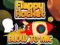 Игра Flappy Raketa Со Дување онлајн Игра Flappy Raketa Со Дување онлајн