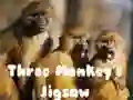 Игра Слагалица на Трите Мајмуни онлајн Игра Слагалица на Трите Мајмуни онлајн