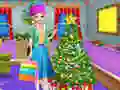 Игра Украсување на Божиќно Дрво и Облекување онлајн