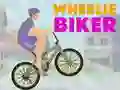 Игра Мотоциклист на едно тркало онлајн
