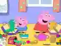 Игра Пъзел со Пепа Пиг онлајн Игра Пъзел со Пепа Пиг онлајн