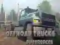 Игра Разлики на Offroad камиони онлајн Игра Разлики на Offroad камиони онлајн
