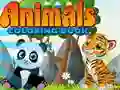 Игра Книга за бојадисување животни онлајн