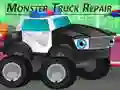 Игра Ремонт грузовиков-монстров онлајн