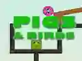 Игра Свински и Птици онлајн Игра Свински и Птици онлајн