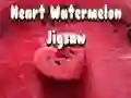 Игра Пазл срце лубеница онлајн Игра Пазл срце лубеница онлајн