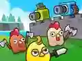 Игра Соедини Пиштол: Одбрана на Пилешкото онлајн