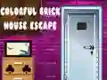 Игра Избегнување од шареното тули куќа онлајн Игра Избегнување од шареното тули куќа онлајн
