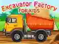 Игра Фабрика За Ексаватори За Деца онлајн