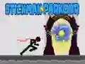 Игра Stickman Паркур онлајн Игра Stickman Паркур онлајн