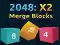 Игра 2048: Мerged блокови X2 онлајн Игра 2048: Мerged блокови X2 онлајн