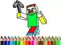Игра Повраток во училиште: Minecraft бојат онлајн Игра Повраток во училиште: Minecraft бојат онлајн