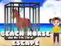 Игра Бегство со плажниот коњ онлајн