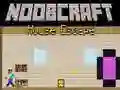 Игра Noobcraft: Бегство од Куќата онлајн