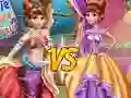 Игра Ана морска девојка против принцезата онлајн