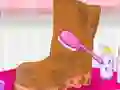 Игра Чистење и нега на Uggs онлајн Игра Чистење и нега на Uggs онлајн