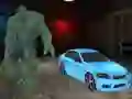 Игра Игра со поврзани автомобили против Ramp Hulk онлајн Игра Игра со поврзани автомобили против Ramp Hulk онлајн