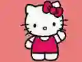 Игра Книга за бојадисување за Hello Kitty онлајн