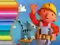 Игра Книга за бојање за Боб Градежникот онлајн