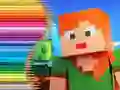 Игра Книга за бојадисување за Minecraft онлајн Игра Книга за бојадисување за Minecraft онлајн
