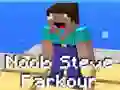 Игра Noob Steve Parkour онлајн Игра Noob Steve Parkour онлајн