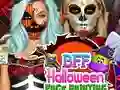Игра BFF Наклон за Лице за Хелоуин онлајн Игра BFF Наклон за Лице за Хелоуин онлајн