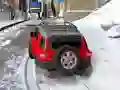 Игра Тешка зимска возење со џип онлајн