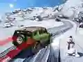 Игра Возење на SUV во снег 3D онлајн Игра Возење на SUV во снег 3D онлајн