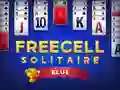 Игра Freecell Солитер Син онлајн