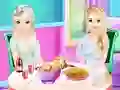 Игра Вкусен ручек на сестрите онлајн Игра Вкусен ручек на сестрите онлајн