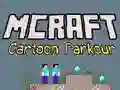 Игра Mcraft Карикатурен Паркур онлајн Игра Mcraft Карикатурен Паркур онлајн