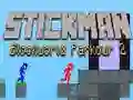 Игра Stickman Blockworld Parkour 2 онлајн Игра Stickman Blockworld Parkour 2 онлајн