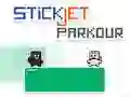 Игра StickJet Parkour онлајн