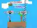 Игра Stickman против Нооб Чекан онлајн Игра Stickman против Нооб Чекан онлајн