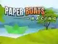 Игра Надпревар за хартиени чамци онлајн Игра Надпревар за хартиени чамци онлајн