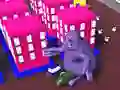 Игра Хаос во Градот Grimace Shake онлајн