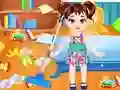 Игра Чистење на домот со бебето Тејлор 2 онлајн