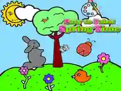 Игра Лесно да сликате пролет онлајн Игра Лесно да сликате пролет онлајн