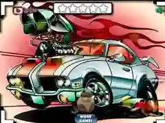 Игра Скриена ѕвезда на карикатурни автомобили онлајн