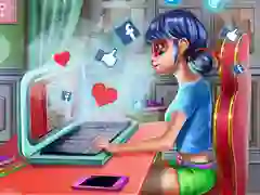 Игра Моден блог на точкаста девојка онлајн Игра Моден блог на точкаста девојка онлајн