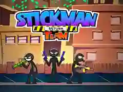 Игра Повраток на тимот Stickman онлајн