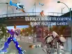 Игра Робот Полиција на САД: Трансформација - Игри за Борба со Роботи онлајн