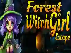 Игра Бегот на девојката вештерка онлајн