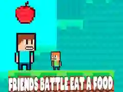 Игра Битка на пријатели: јадење храна онлајн Игра Битка на пријатели: јадење храна онлајн
