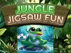 Игра Забава во Џунглата Jigasw онлајн Игра Забава во Џунглата Jigasw онлајн